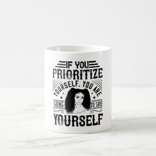 Caneca De Café BLM - Priorize-se para se salvar