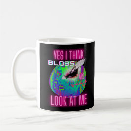 Caneca De Café Blobs São Sexy Design de Meme Engraçado Humor Weir