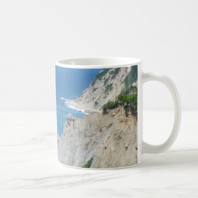 Caneca De Café Block Island Bluffs - Block Island, Rhode Island (Direita)