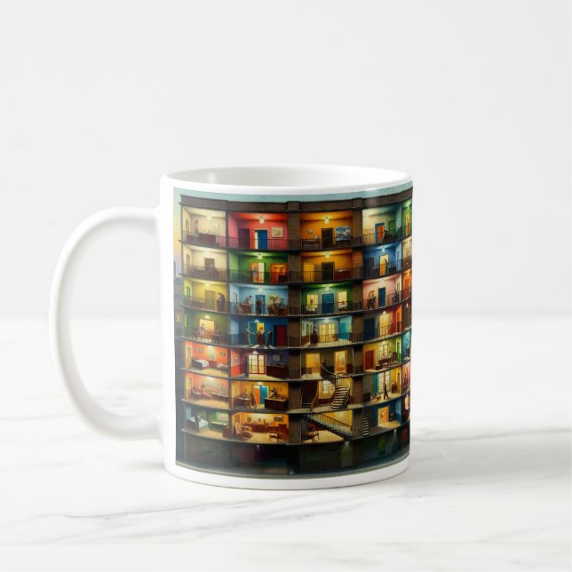 Caneca De Café Bloco (Esquerda)
