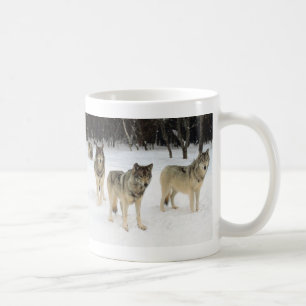 Caneca De Café Bloco de lobo