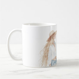 Caneca De Café Blond Female Jeans