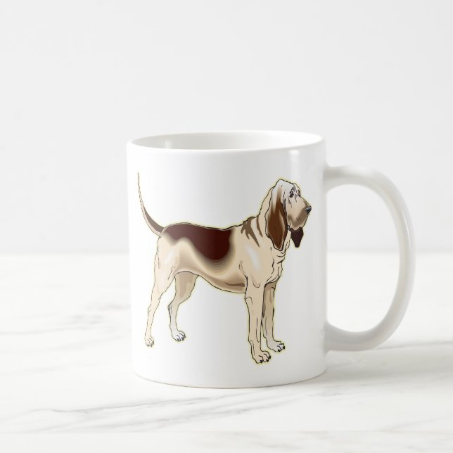 Caneca De Café Bloodhound (Direita)