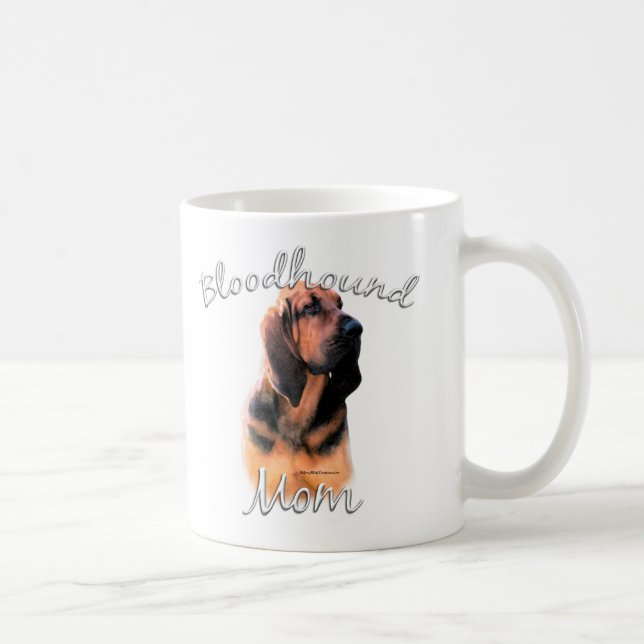 Caneca De Café Bloodhound Mãe 2 (Direita)