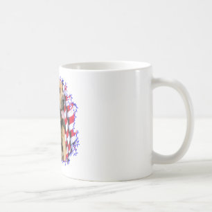 Caneca De Café Bloodhound Patriot