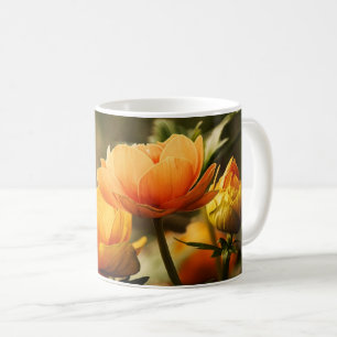 Caneca De Café Bloom ouro: Borboleta e Harmonia Floral
