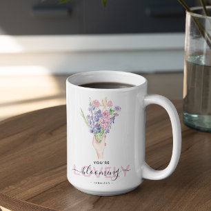Caneca De Café Blooming Lovely Floral