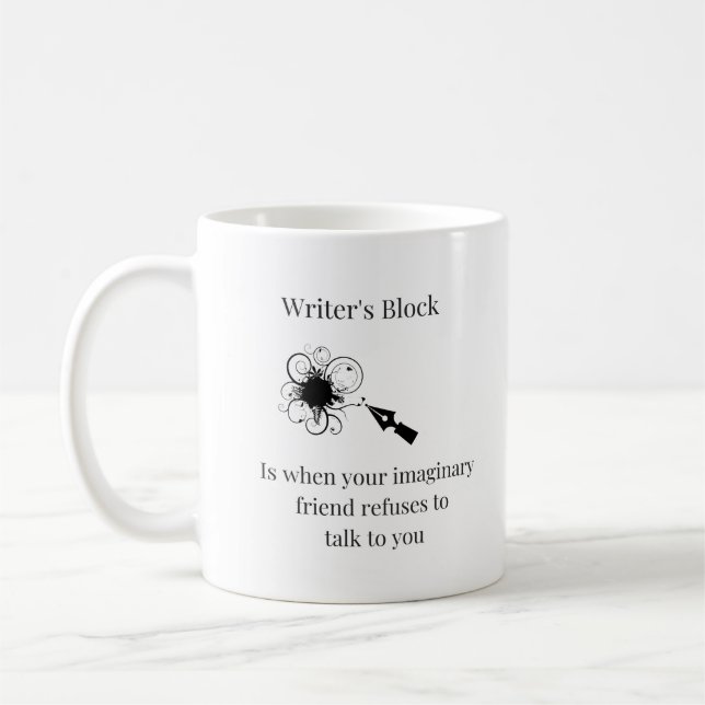 Caneca De Café Bloquear Mug NANOWRIMO (Esquerda)