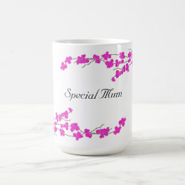 Caneca De Café Blossoms - Mãe Especial