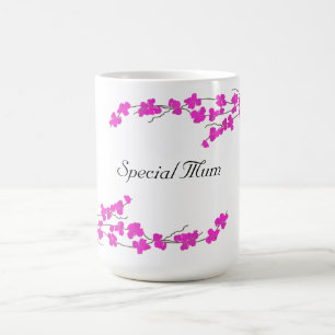 Caneca De Café Blossoms - Mãe Especial