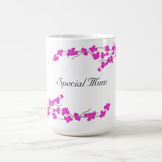Caneca De Café Blossoms - Mãe Especial