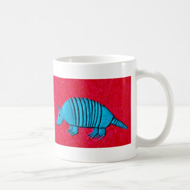 Caneca De Café Blue Armadillo (Direita)