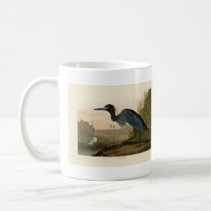 Caneca De Café Blue Crane, Heron, das "Birds of America" de Audub