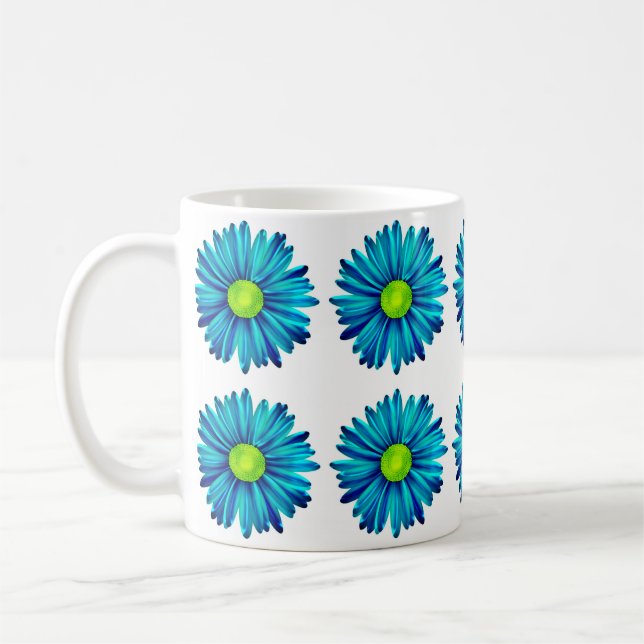 Caneca De Café Blue Daisy Mug (Esquerda)
