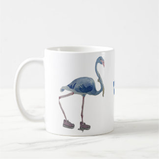 Caneca De Café Blue FLAmingo mug Votação Harris 2024