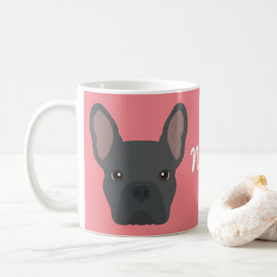 Caneca De Café Blue French Buldog Coffee Mug
