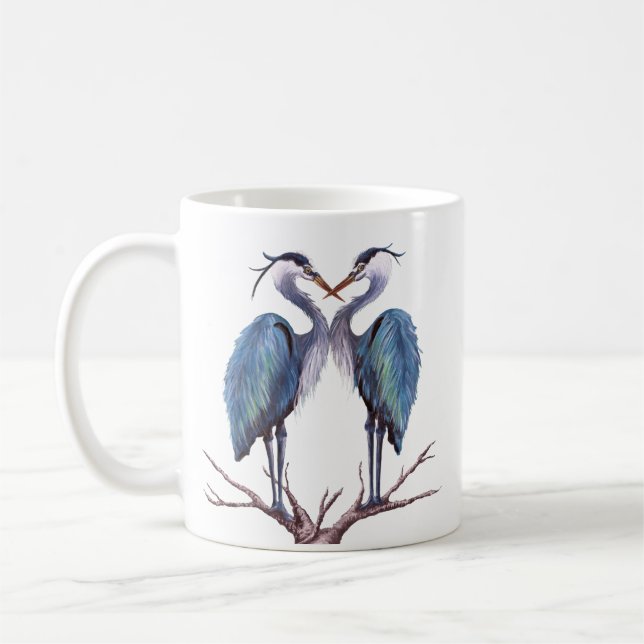 Caneca De Café Blue Heron Mug (Esquerda)