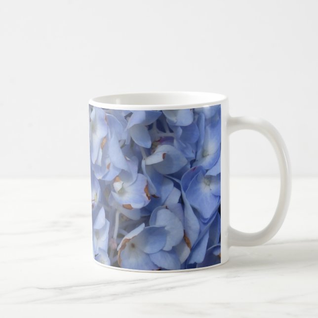 Caneca De Café Blue Hydrangea Coffee Mug (Direita)