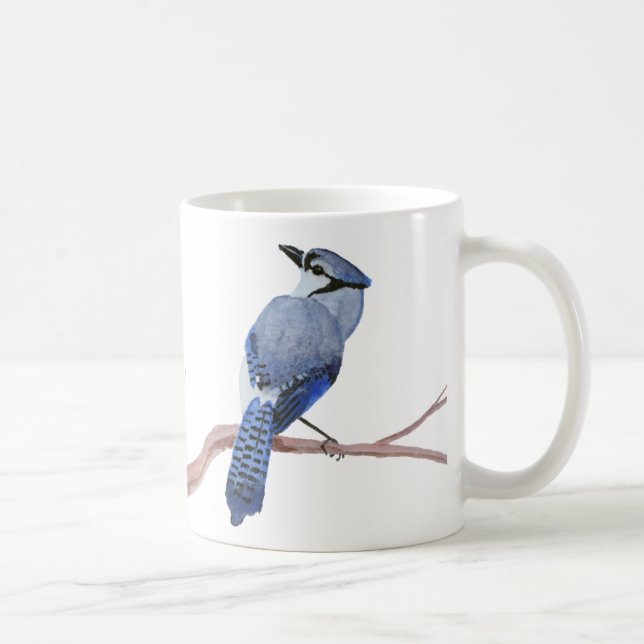 Caneca De Café Blue Jay (Direita)