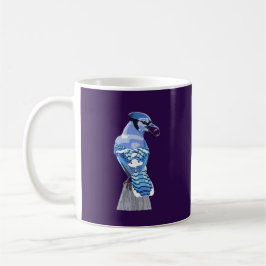 Caneca De Café Blue Jay brilhante