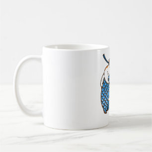 Caneca De Café Blue Koinobori
