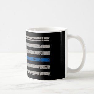 Caneca De Café Blue Line fino