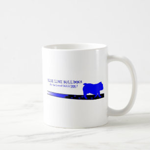 Caneca De Café Blue Line Logo-2010