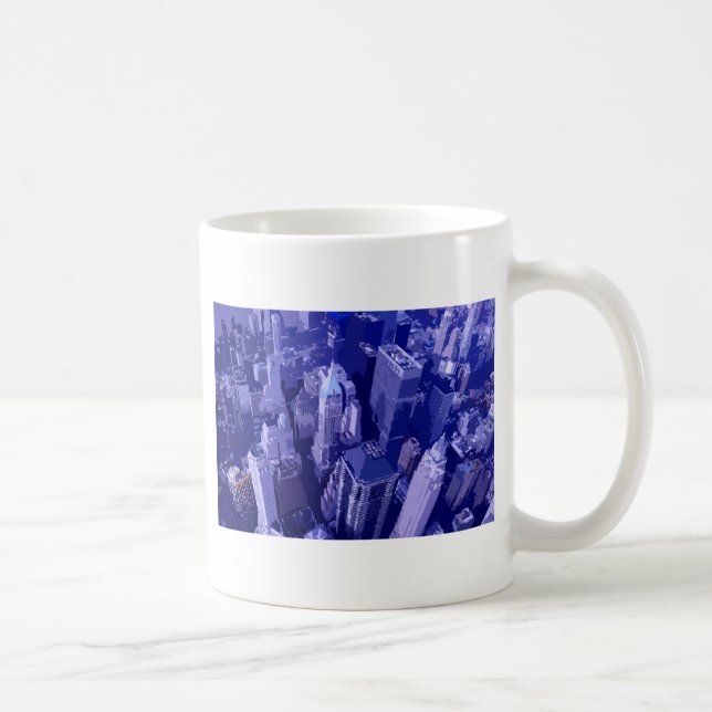 Caneca De Café Blue New York (Direita)