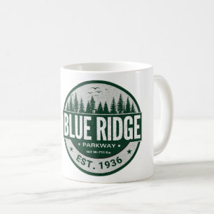 Caneca De Café Blue Ridge Parkway Scenic Byway Virgínia Norte C