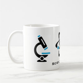 Caneca De Café Blue Science faz Design Mug
