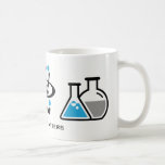 Caneca De Café Blue Science faz Design Mug<br><div class="desc">Mostre seu apoio às ciências com esta ciência importa Design Mug. Ele apresenta um microscópio,  um átomo e bésters,  representando diferentes campos da ciência. As palavras "Assuntos de Ciência" podem ser personalizadas ou removidas. Este design pode ser aplicado a vários estilos diferentes de caneca.</div>