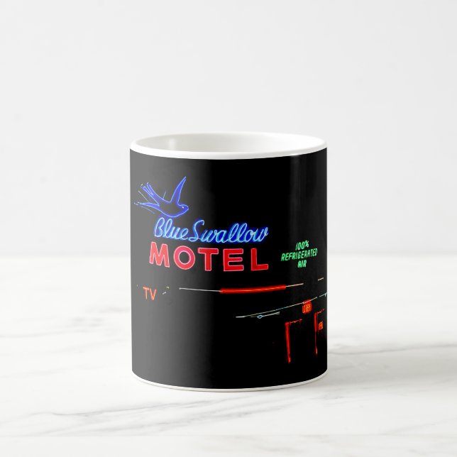 Caneca De Café Blue Swallow Motel, Rota 66, Tucumcari, N.M. (Centro)