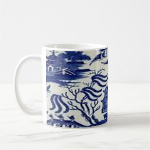 Caneca De Café blue willow mug