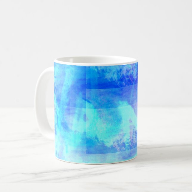 Caneca de café Blue Yank (Frente Esquerda)