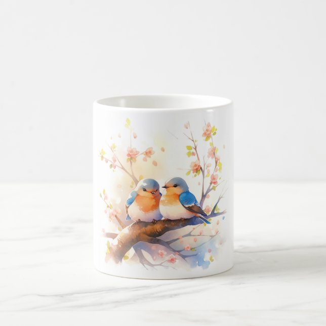 Caneca De Café Bluebird ocidental (Centro)