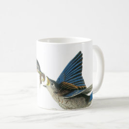 Caneca De Café Bluebird oriental por Audubon