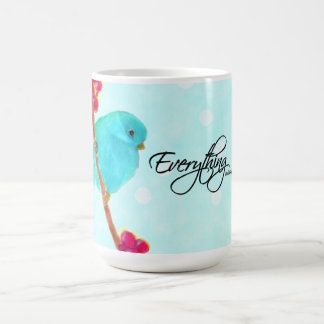 Caneca De Café Bluebird - Tudo está sempre dando certo para mim
