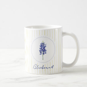 Caneca De Café Bluebonnet, Texas Wild Flower, Blue, Purple Primav