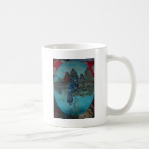 Caneca De Café bluejay do verão