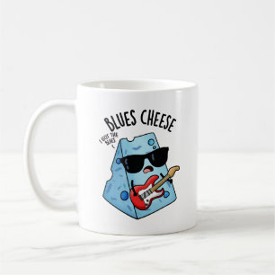 Caneca De Café Blues Cheese Engraçados Comidas