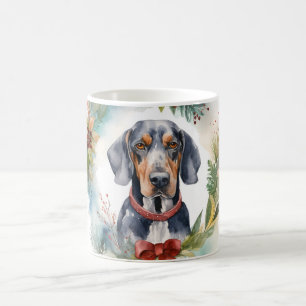 Caneca De Café Bluetick Coonhound Fúria Festiva Pup