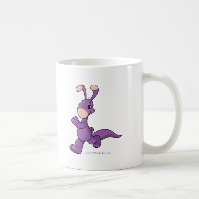 Caneca De Café Blumaroo roxo de marcha (Direita)