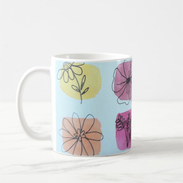 Caneca De Café Blumen Palette  (Esquerda)