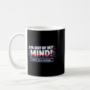 Caneca De Café Blusa decote V com citação engraçada sarcástica hu