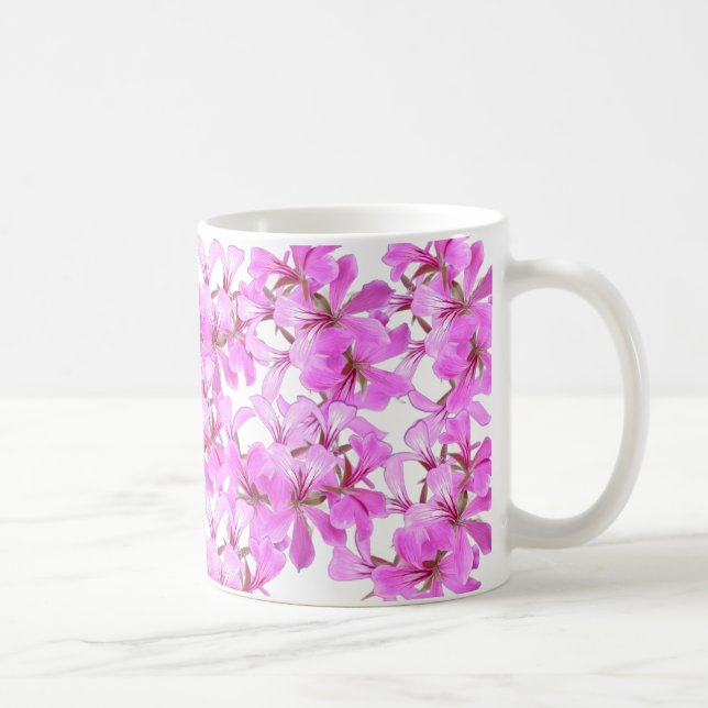 Caneca De Café Blush Bloom - Caneta Floral Cor-de-Rosa (Direita)
