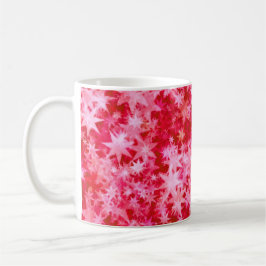 Caneca De Café Blush de Natal das Estrelas