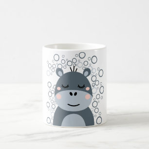Caneca De Café Blush Hippo