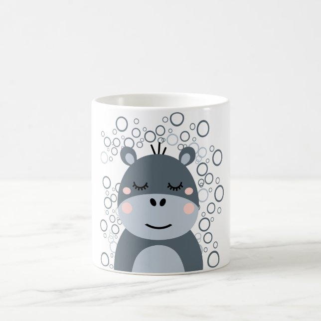 Caneca De Café Blush Hippo (Centro)