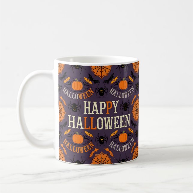 Caneca De Café Boa Ideia de Presente de Halloween (Esquerda)