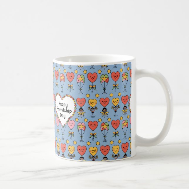 Caneca De Café Boa Ideia do Dia de Amizade (Direita)